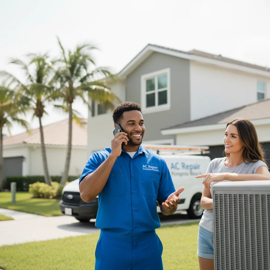 AC Repair Pompano Beach customer support in Bush